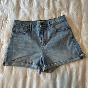 Madewell High-Rise Denim Shorts